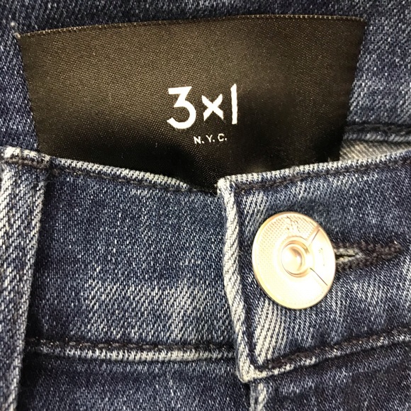3X1 NYC Straight Leg Ankle Stretch Lex Wash Jeans - Picture 10 of 11